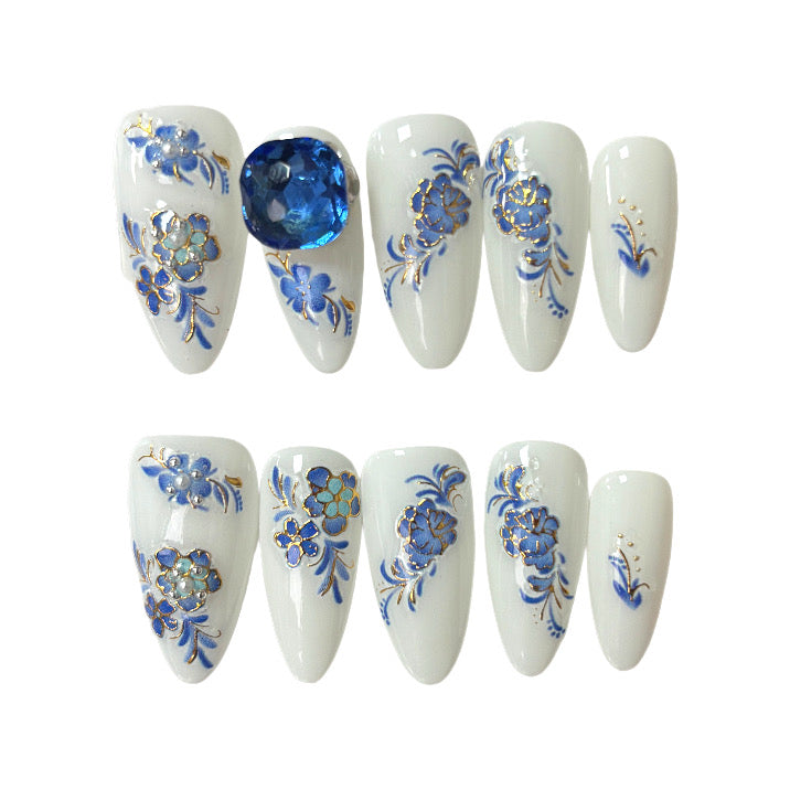 Glazed Blue