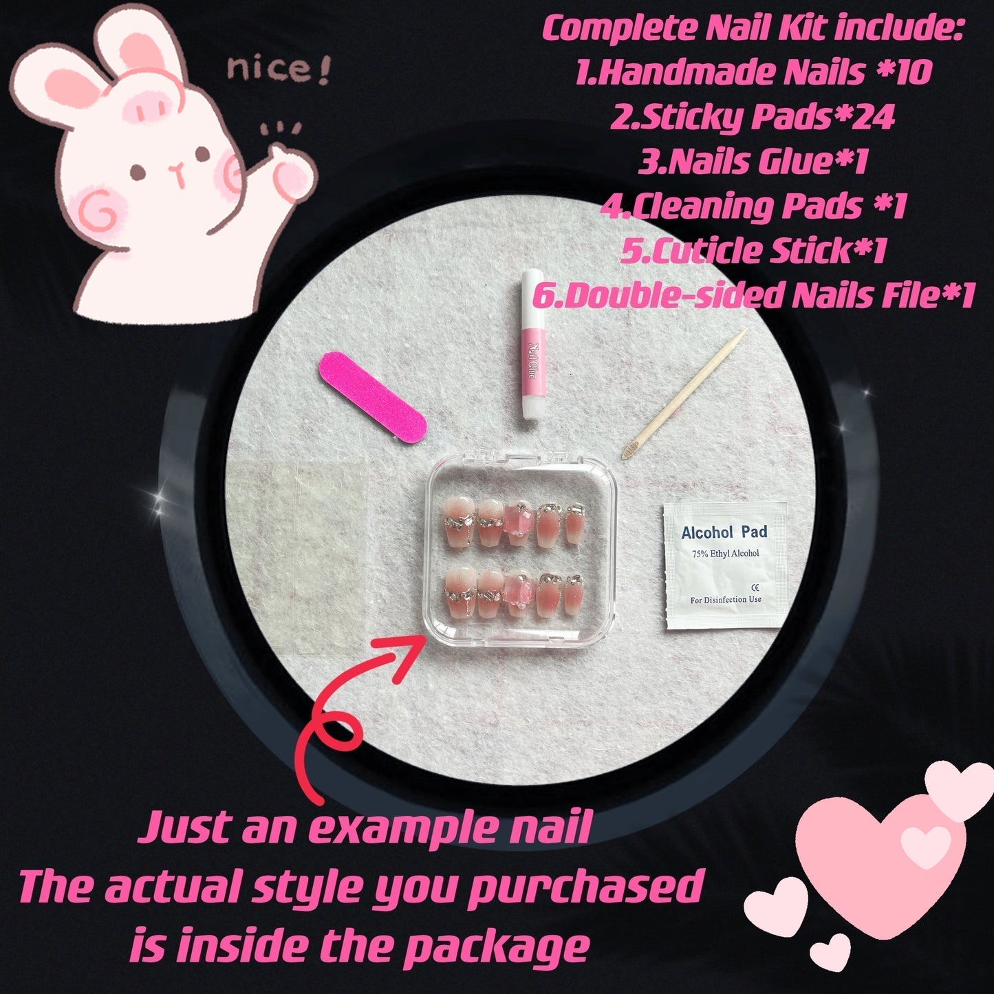 Summer Watermelon  Handmade Press On Toe Nails